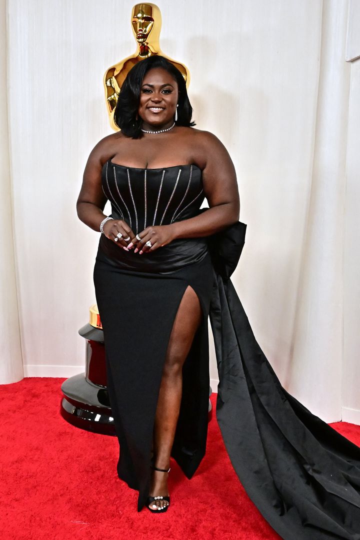 Danielle Brooks photographed at the 96th Academy Awards at the Dolby Theatre in Hollywood, California, on Sunday.