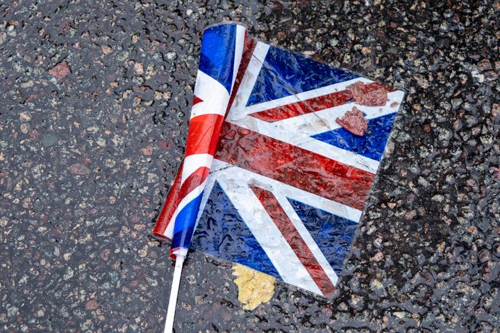 Brits are miserable – but it's not because of the politics, or because of the weather, a new report says.