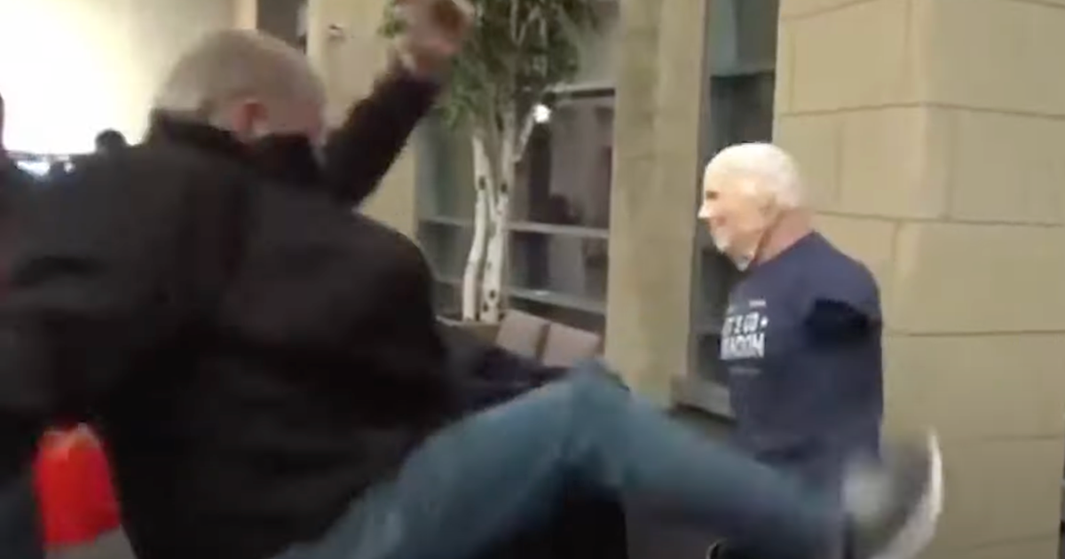 A Kansas GOP Fundraiser Let People Kick And Punch A Biden Effigy