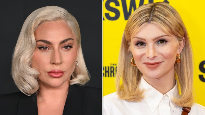 Lady Gaga, left, and Dylan Mulvaney.