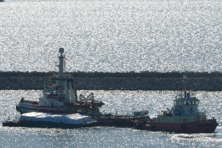 Ο απόπλους του πλοίου της ισπανικής ΜΚΟ, Open Arms από το λιιμάνι της Λάρνακας με προορισμό την Γάζα