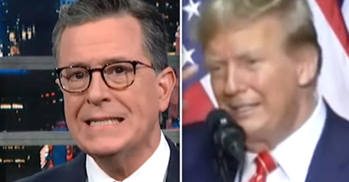 ‘Holy S**t!’: Stephen Colbert Sarcastically Shreds Trump’s Newest Brazen Boast