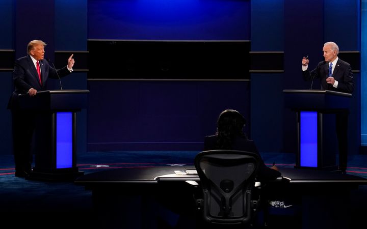 Get ready to see this again. Or maybe not? Biden has said a debate depends on his opponent’s “behavior.”