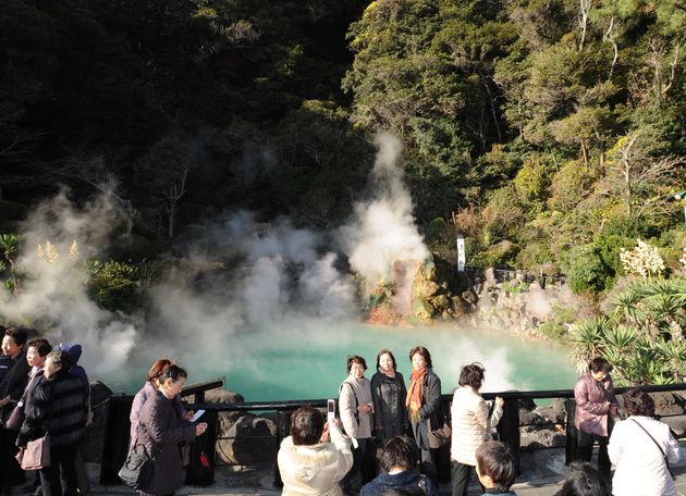 別府温泉郷の「海地獄」