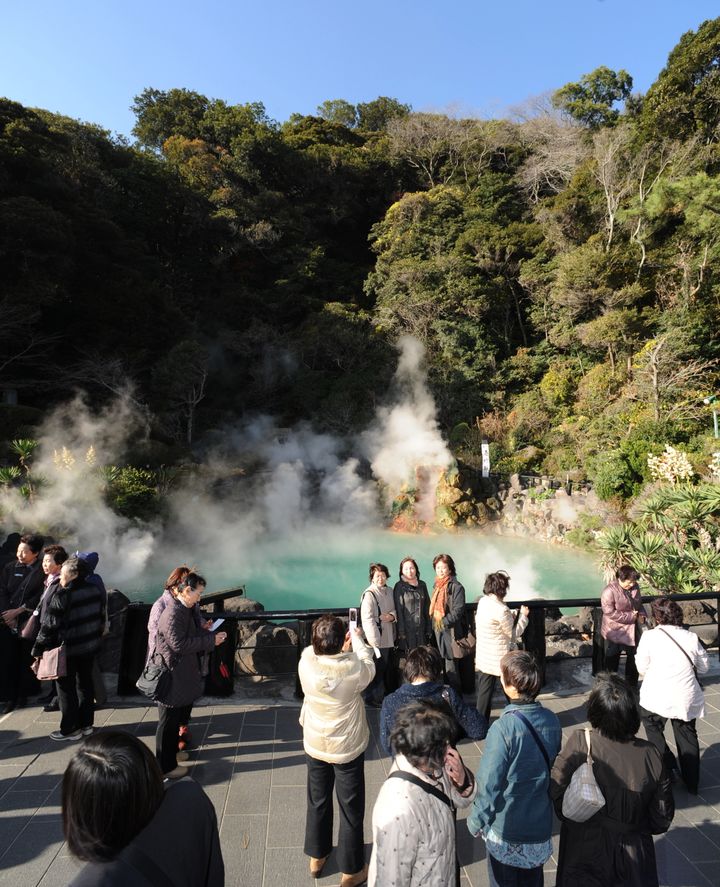 別府温泉郷の「海地獄」