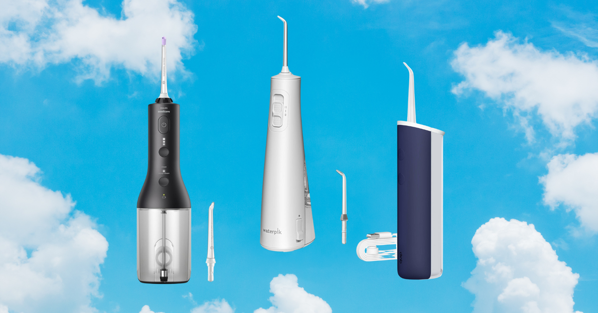 NextImg:8 Space-Saving Water Flossers To Use At Home Or On The Road