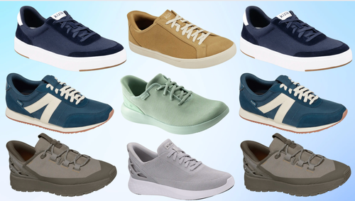 Kizik hands-free sneakers.