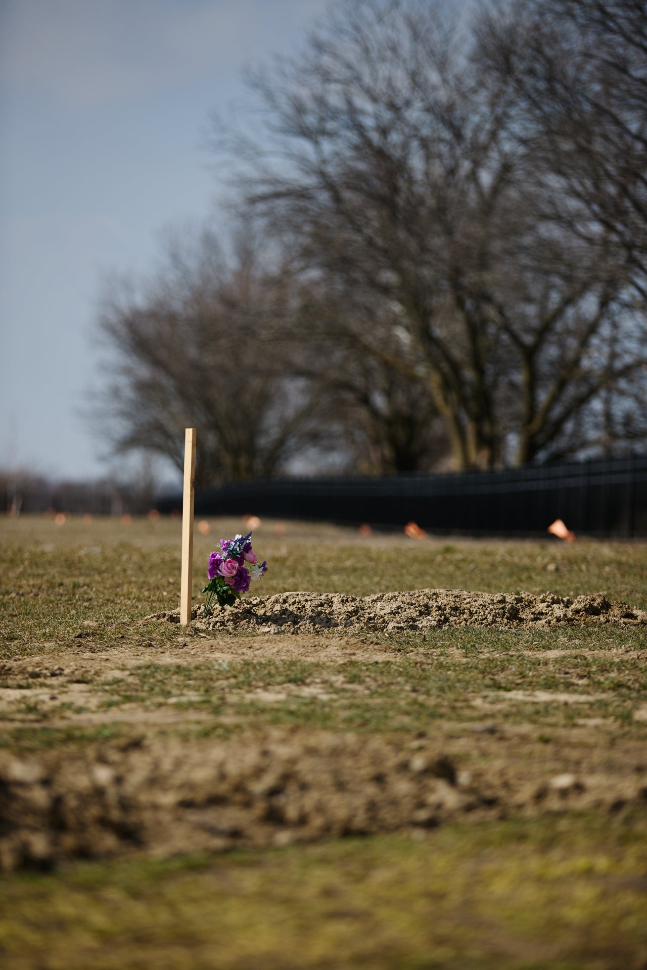 Muslim Ummah Cemetery in Orland Park, Illinois on Feb. 27, 2024.