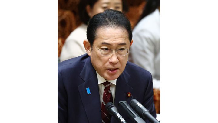 参院予算委員会で答弁する岸田文雄首相（2024年03月15日）