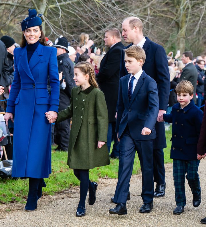 The Princess of Wales was last photographed at a Christmas morning service with her family at Sandringham Church on Dec. 25, 2023.