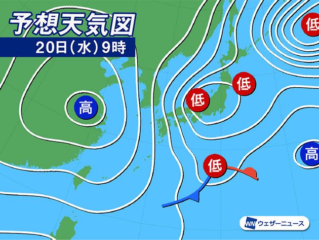 予想天気図