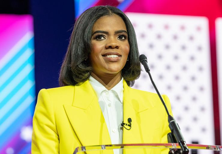 Candace Owens at the Conservative Political Action Conference in 2023.