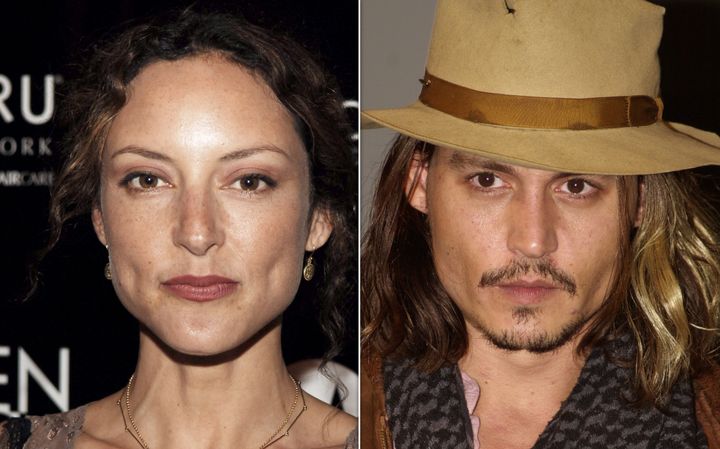 Glaudini and Depp shared several scenes in the 2001 crime drama "Blow."