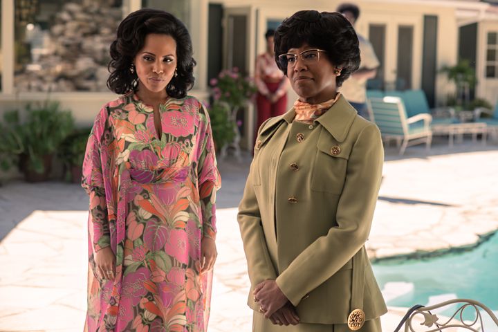 (L to R) Amirah Vann and King in a scene from "Shirley."