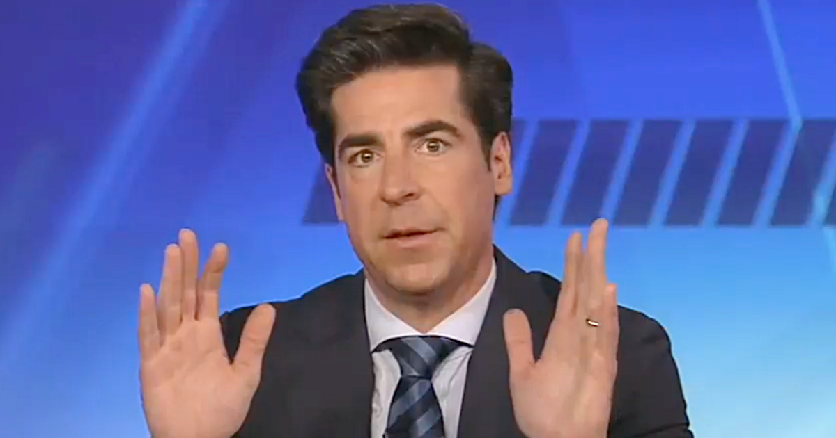 Jesse Watters Has Really Dumb 'Proof' That Trump Loves Hispanics More Than Biden