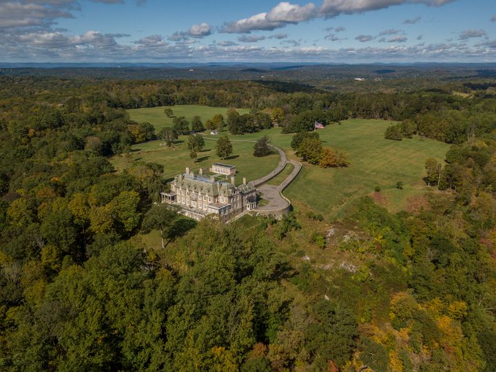 Donald Trump's Seven Springs estate in Mount Kisco, New York, is seen here on Sept. 30, 2020.