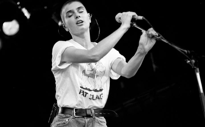 O'Connor in 1990, the same year her version of "Nothing Compares 2 U," written by Prince, was released.