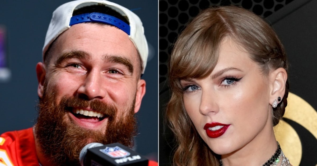Travis Kelce Causes Taylor Swift Fan 'Frenzy' With 1 Baby Comment: 'Man Is  In Love' | HuffPost Entertainment