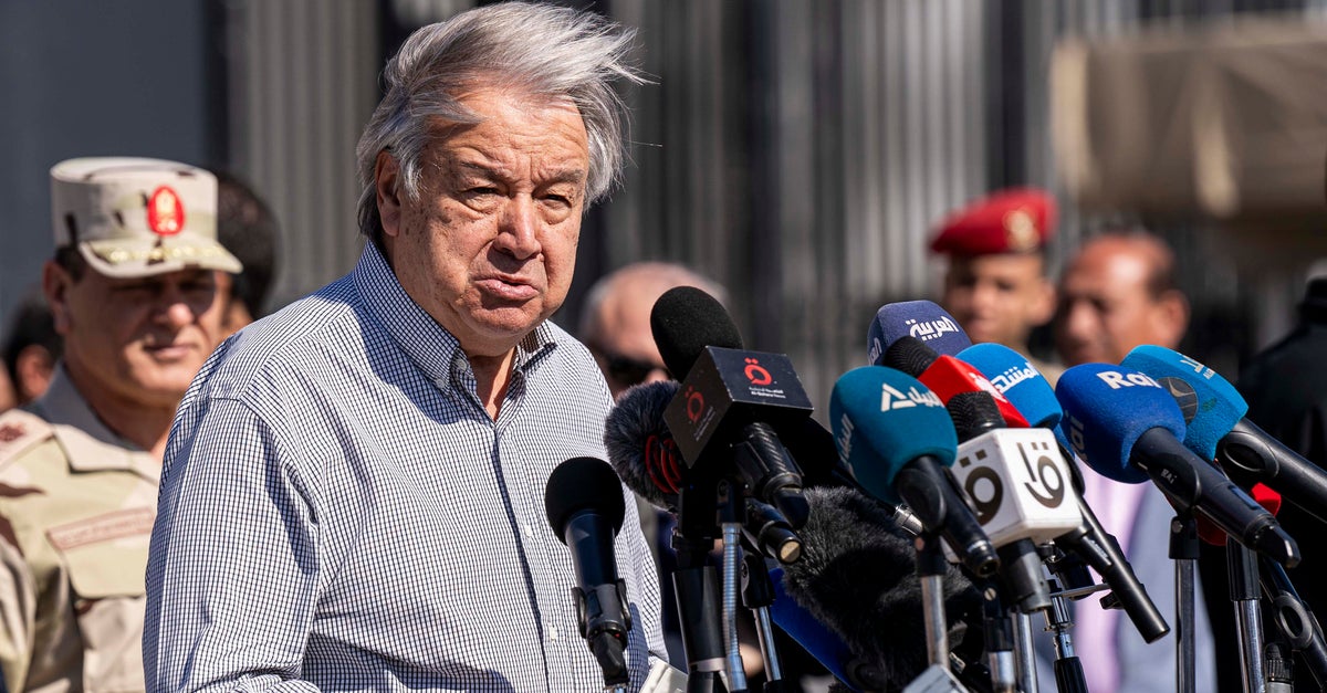 UN Chief Calls Starvation In Gaza ‘Moral Outrage’, Calls For ‘Flood’ Of Aid UN Chief Calls Starvation In Gaza ‘Moral Outrage’, Calls For ‘Flood’ Of Aid