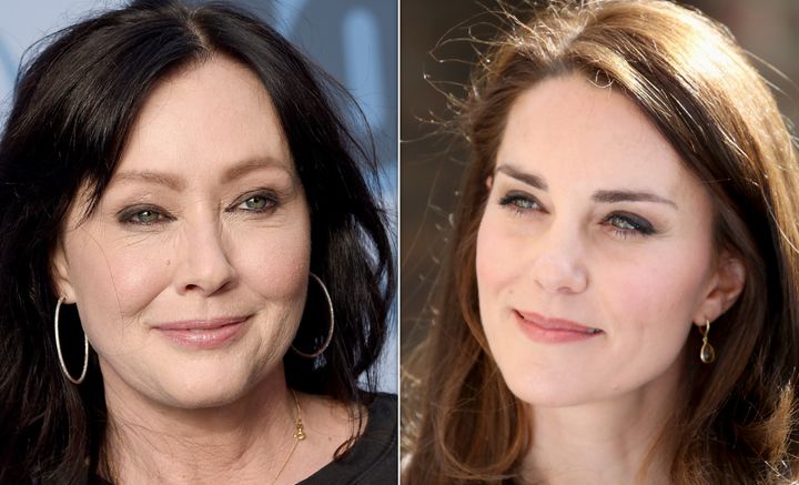 Shannen Doherty, who has lived with cancer for years, praised Kate Middleton for her "strength."
