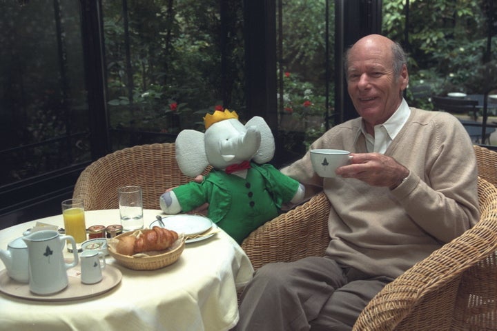 (Original Caption) Laurent de Brunhoff, illustrator and author of Babar. (Photo by Yves Forestier/Sygma via Getty Images)