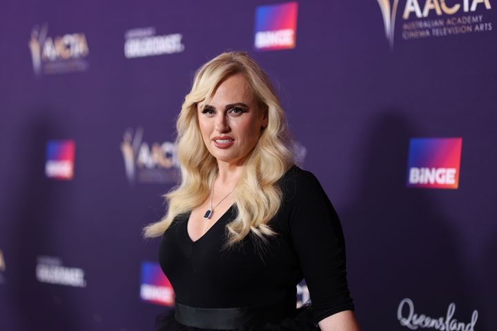 Wilson, who hosted this year's AACTA Awards, is pictured at the awards show in February in her native Australia.