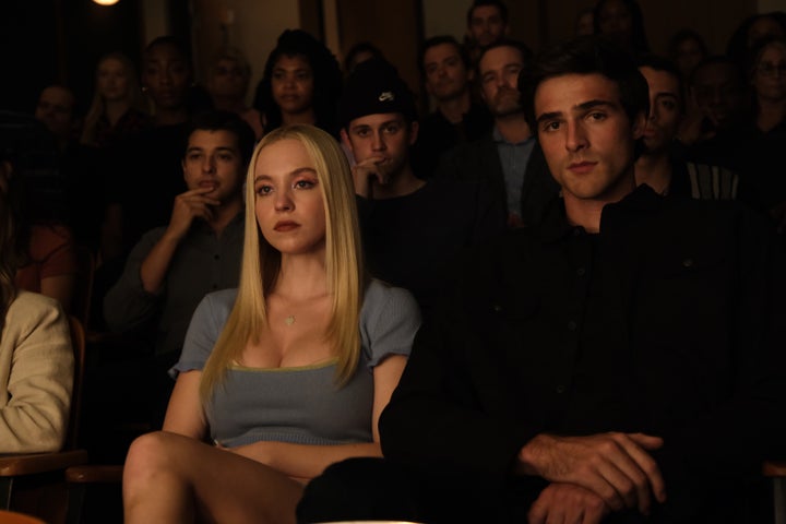 Sydney Sweeney and Jacob Elordi in Euphoria's second season