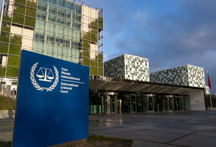 オランダ・ハーグにある国際刑事裁判所（ICC）の外観（2022年）