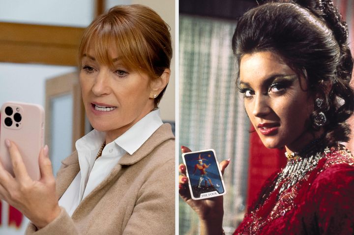 Jane Seymour in Irish Wish (left) and Live And Let Die (right)