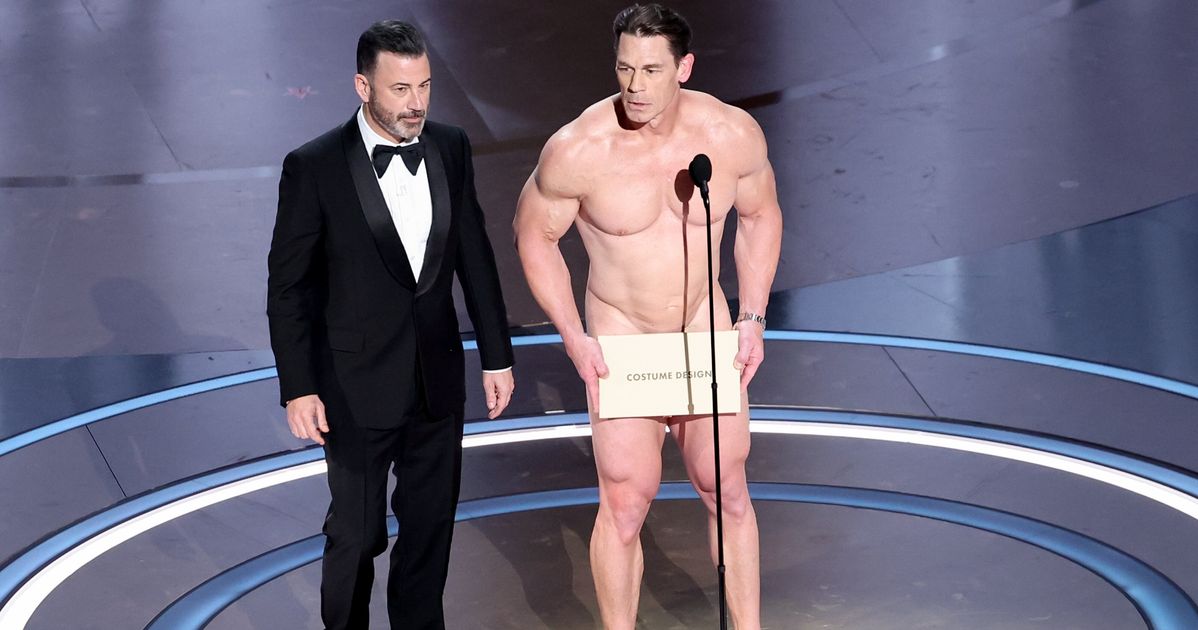Some Complaints To The FCC About John Cena's 'Naked' Oscars Bit Are Over The Top