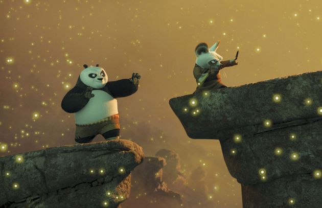 Jack Black and Dustin Hoffman are among the A-listers whose voices appear in Kung Fu Panda