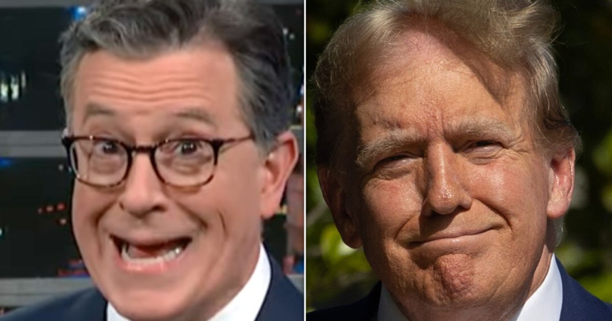 Stephen Colbert Exposes Most ‘Interesting’ Typo Hidden In Trump’s Weird New Rant