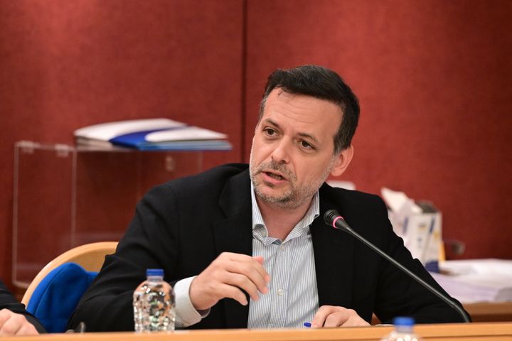 Συνεδρίαση του Διοικητικού Συμβουλίου της Κεντρικής Ένωσης Δήμων Ελλάδας (ΚΕΔΕ), παρουσία του αναπληρωτή υπουργού Εσωτερικών Θεόδωρου Λιβάνιου, Τετάρτη 13 Μαρτίου 2024. (ΤΑΤΙΑΝΑ ΜΠΟΛΑΡΗ/EUROKINISSI)
