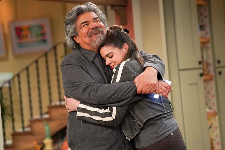 George Lopez and Mayan Lopez on Episode 2 of Season 2 of "Lopez vs. Lopez."