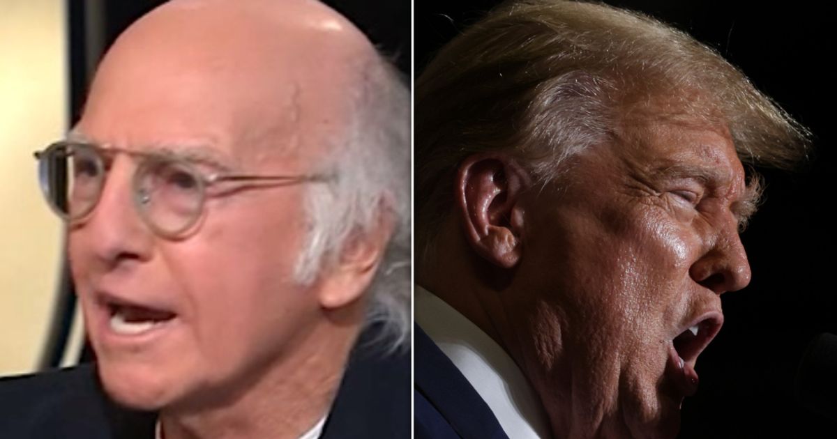 Larry David Absolutely Loses It On 'Little Baby' Trump: 'Such A Sick Man'