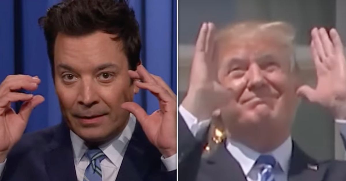 Jimmy Fallon Throws Shade At Trump And Sons With Eclipse Reminder