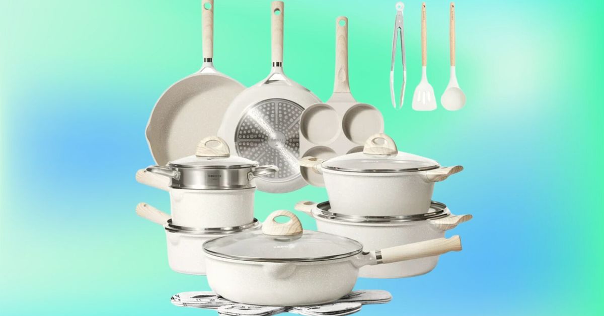Carote Nonstick Cookware Set Is On Sale At Walmart