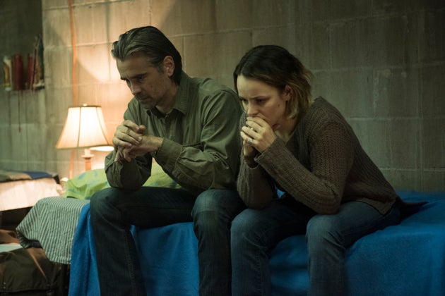 Colin Farrell and Rachel McAdams in the second season of True Detective