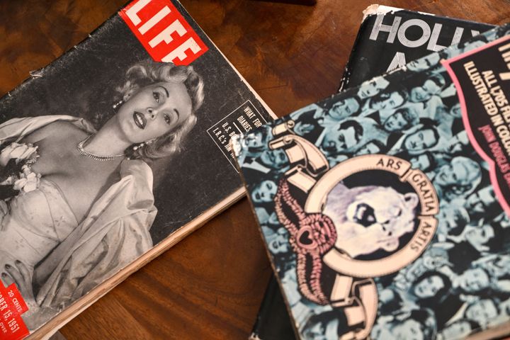 A vintage edition of Life magazine with a photo of Hungarian-born actress Zsa Zsa Gabor on the cover. The magazine will reportedly begin publishing regular editions once again next year.