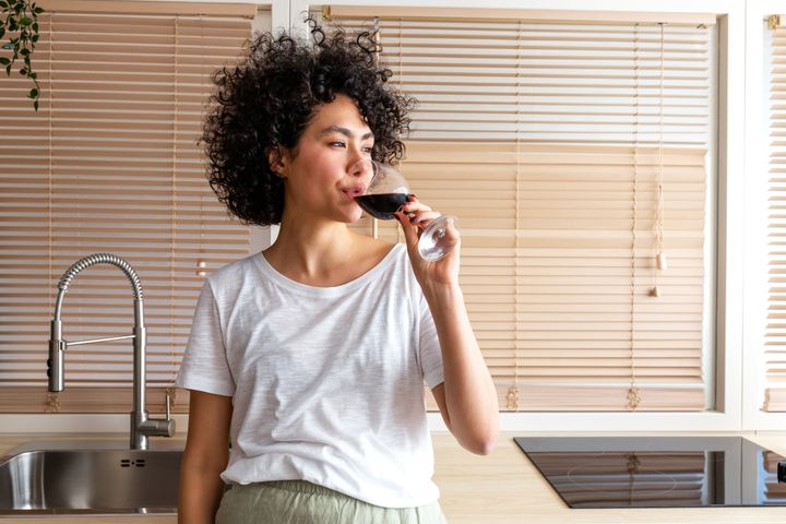 Drinking more than one alcoholic beverage daily, on average, was linked to a heightened risk of coronary heart disease among women.