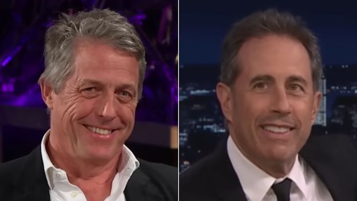 Jerry Seinfeld joked that Hugh Grant was "horrible" to work with on the upcoming comedy "Unfrosted: The Pop-Tart Story" -- but it seems the two got along like cereal and milk.