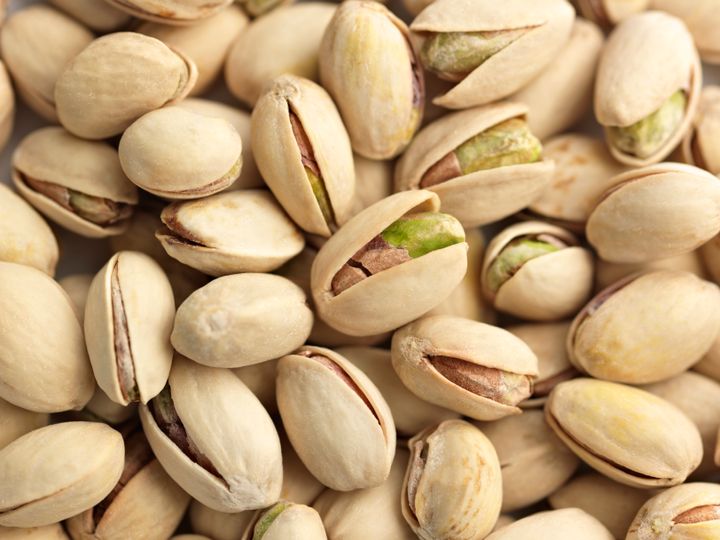 "The act of shelling pistachios can help instill mindfulness in our eating,” registered dietitian Toby Smithson says.