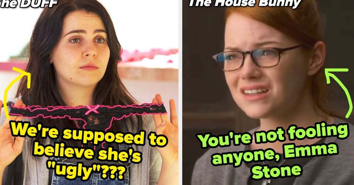 18 Infuriating Times Movies Tried To Convince Us A Female Movie Character Was Ugly, Despite The Fact They Were Played By A Gorgeous Celebrity