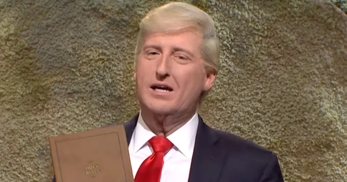 Trump Rises From The Dead For Glorious Easter Pitch In 'SNL' Cold Open