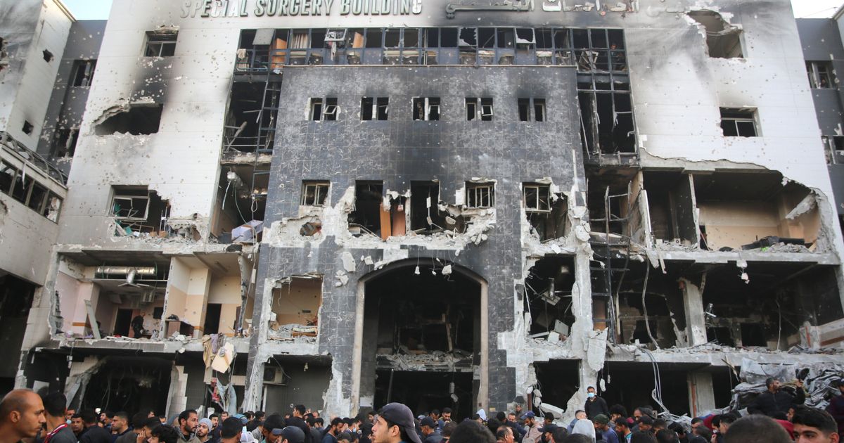 Palestinians Describe 'Total Destruction' At Gaza's Main Hospital After Israeli Military Raid