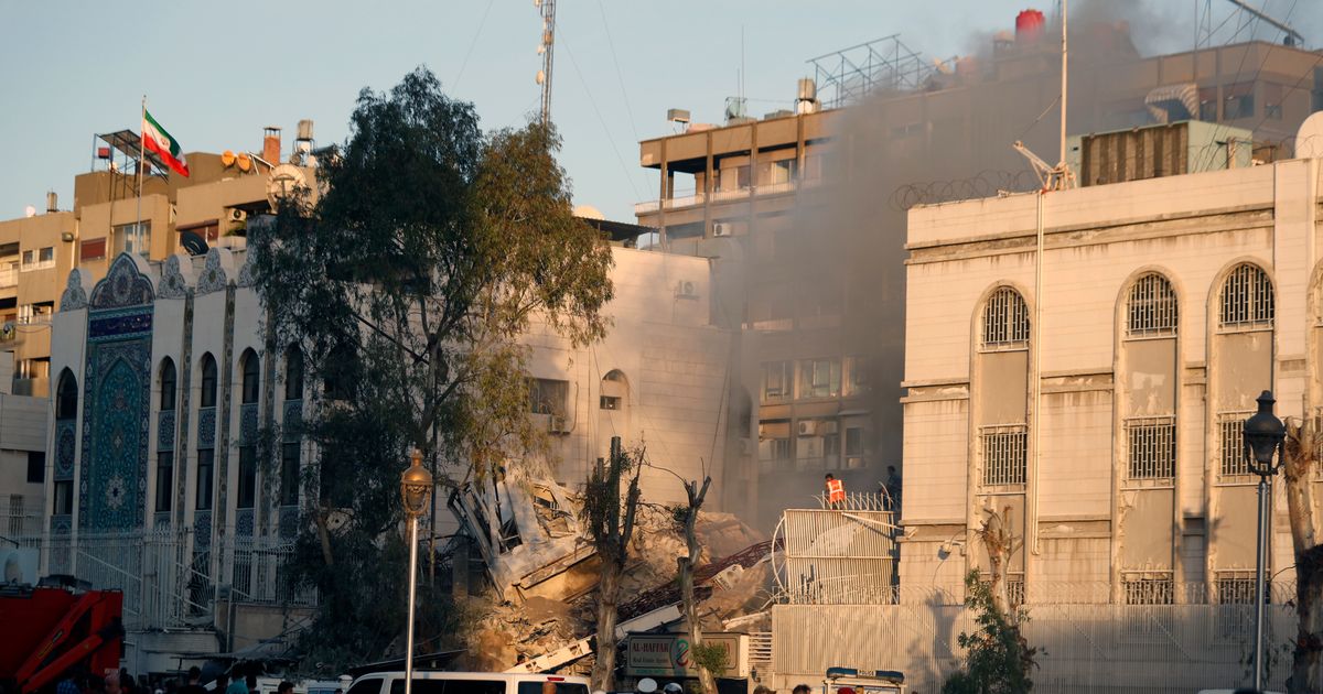 Syria Accuses Israel Of Launching Deadly Airstrike On Iranian Consulate