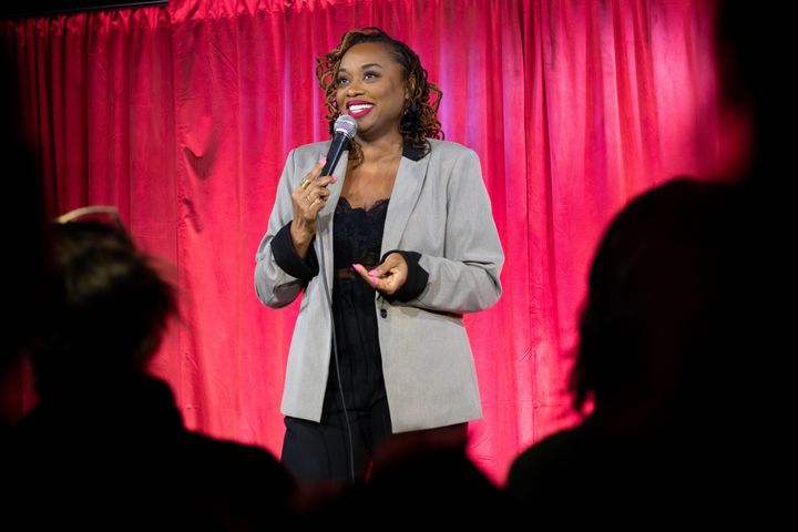 "The first step to redemption is sitting here and listening to the crazy, unsolicited commentary that’s been offered to me," says comedian April Boddie.