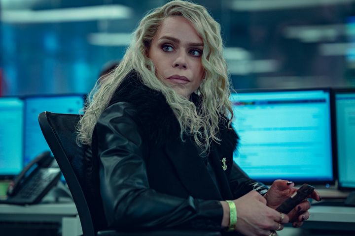 Billie Piper as BBC "Newsnight" producer Sam McAlister in "Scoop."