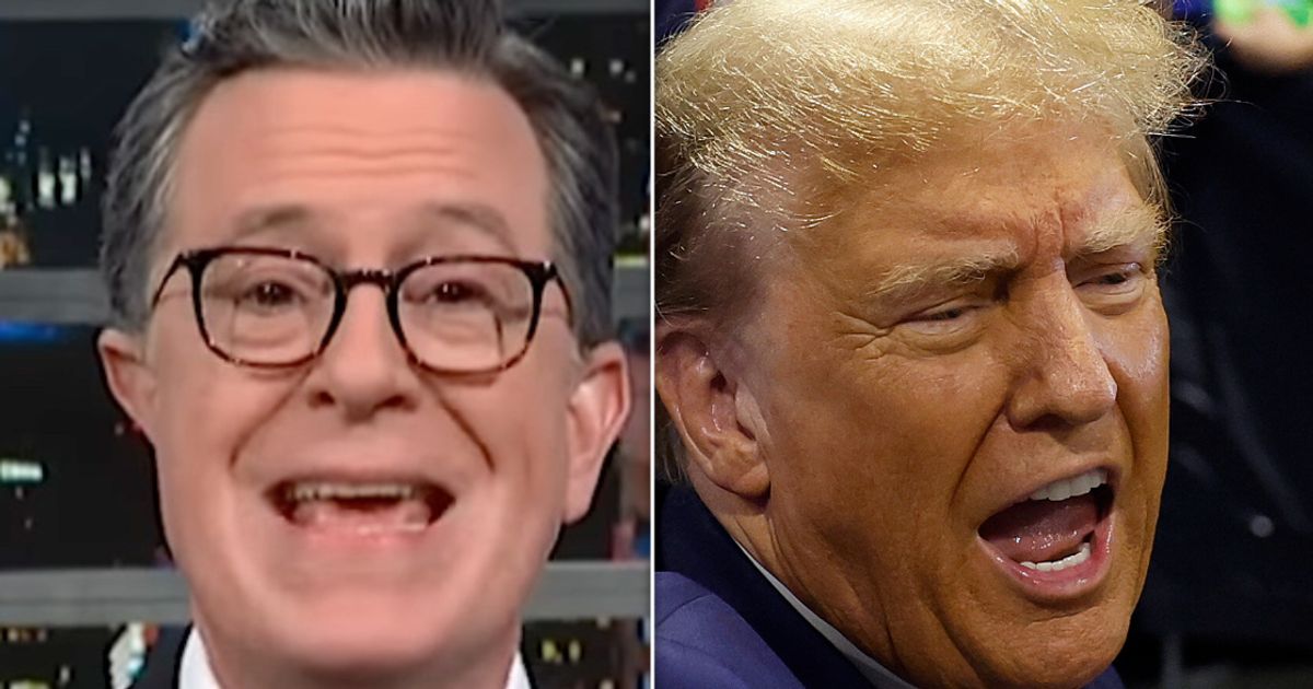 Stephen Colbert Pokes Trump Right In His 2 Sorest Spots In Scathing Joke