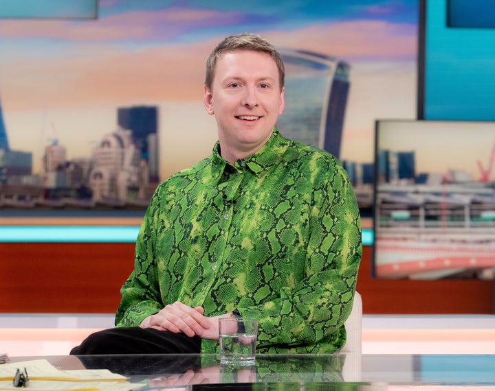 Joe Lycett in the Good Morning Britain studio earlier this year